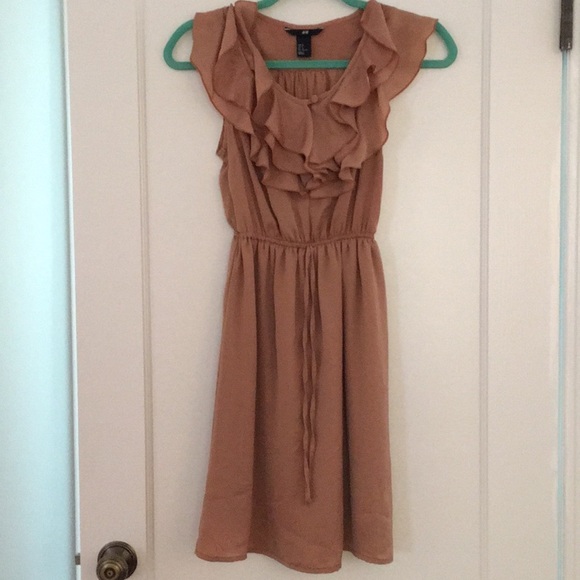 H&M Ruffle Satin Dress - Picture 1 of 5